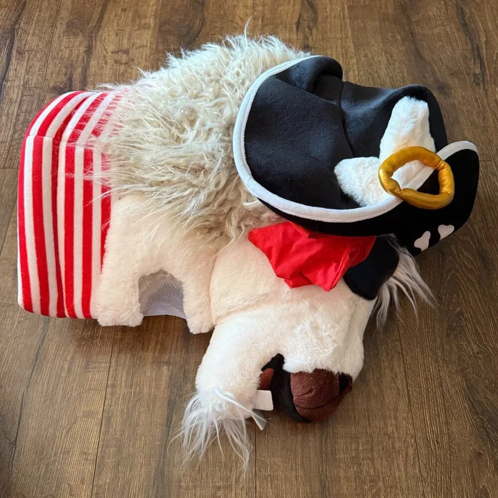 Jolly Llama Pirate Adult Size Costume Mask Head